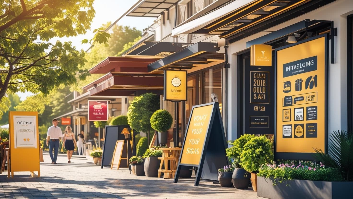 How to Bring Customers in with Outdoor Signage