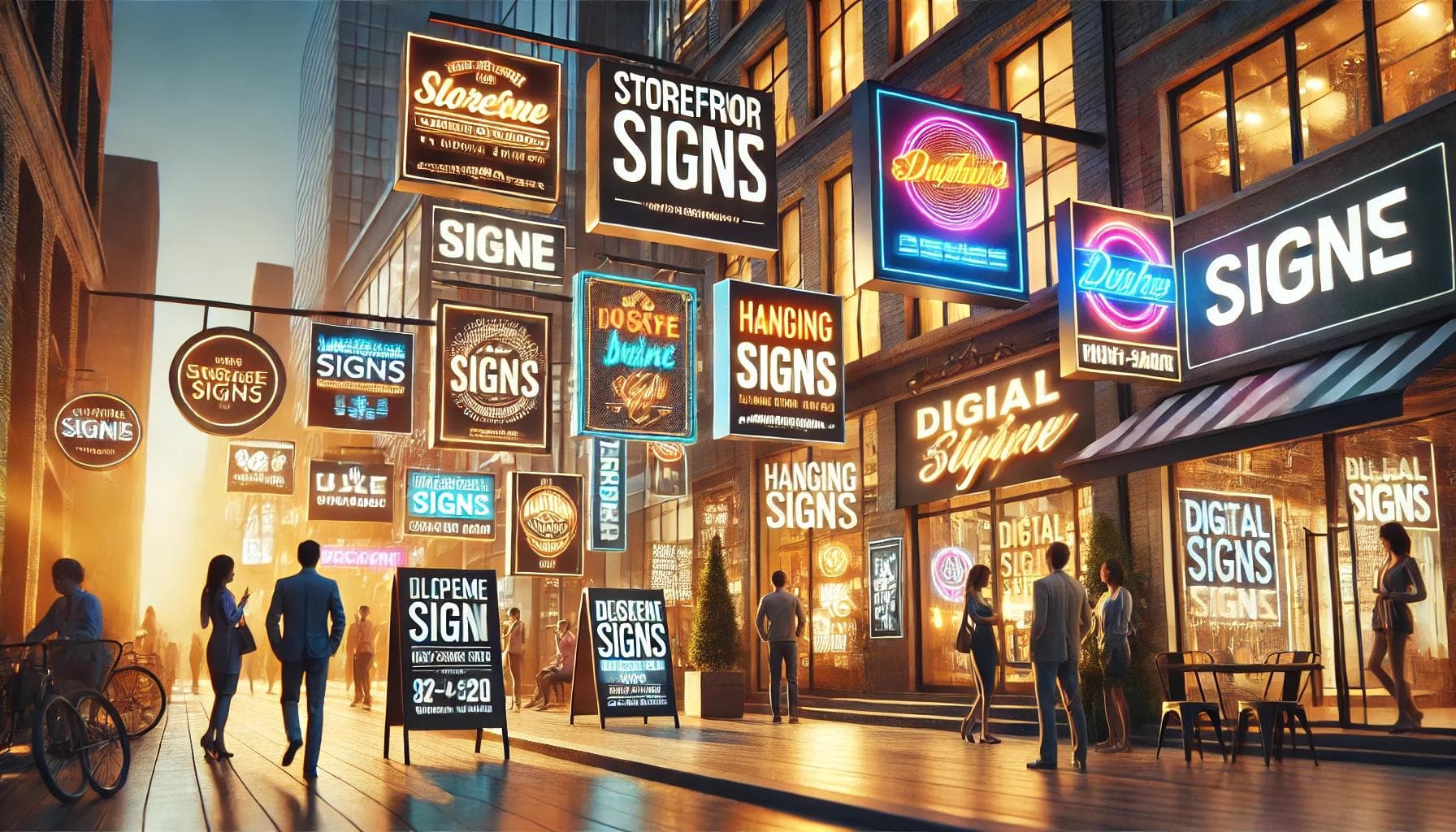 The Art of Exterior Signage: Making a Lasting First Impression